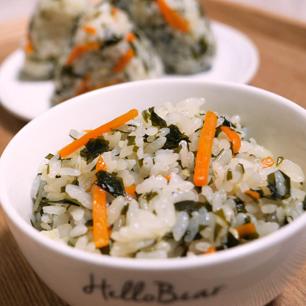 わかめごはん 保育園管理栄養士「あおいの給食室」