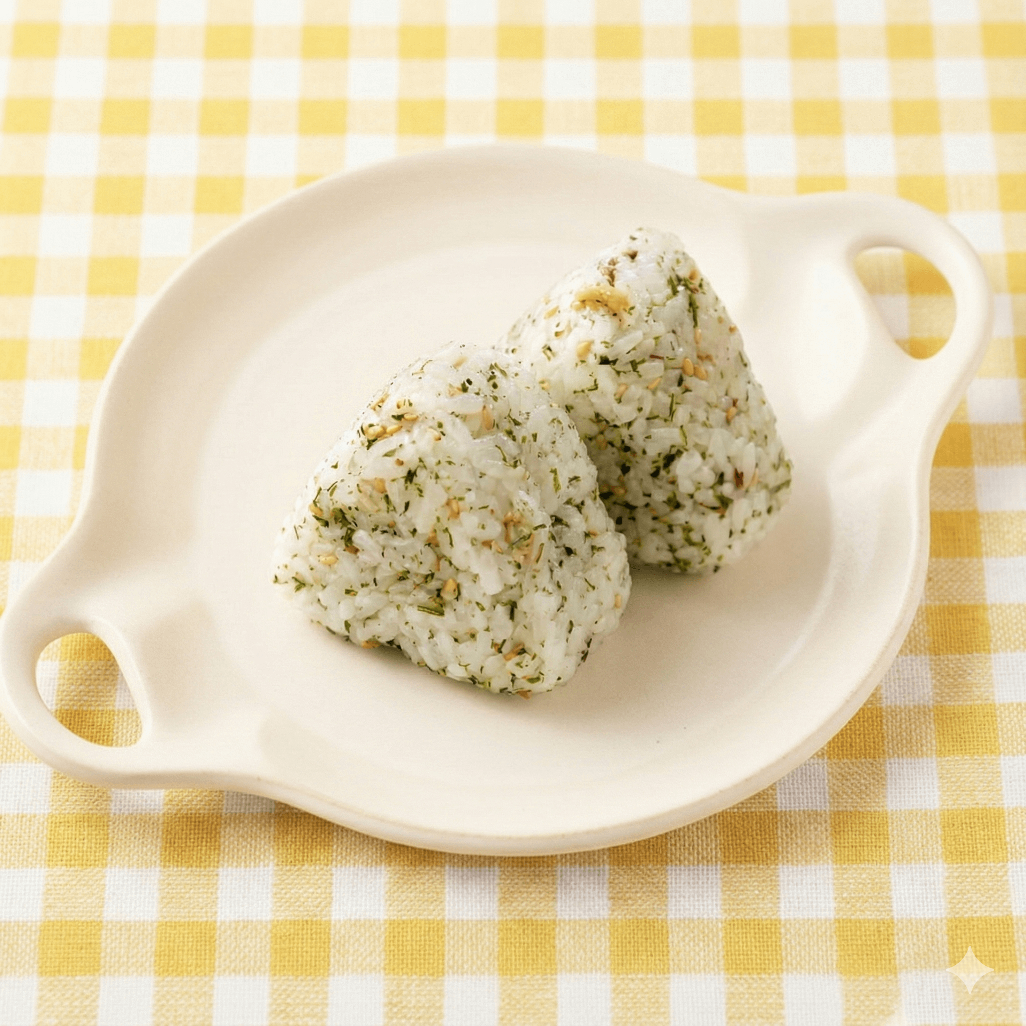 カルシウムふりかけおにぎり